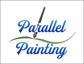 Parallel Painting logo design by Tira_zaidan