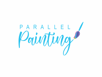 Parallel Painting logo design by luckyprasetyo