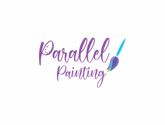 Parallel Painting logo design by luckyprasetyo