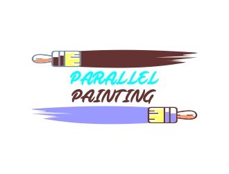 Parallel Painting logo design by alhamdulillah