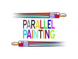 Parallel Painting logo design by alhamdulillah