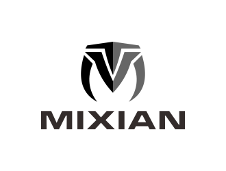 Mixian logo design by p0peye