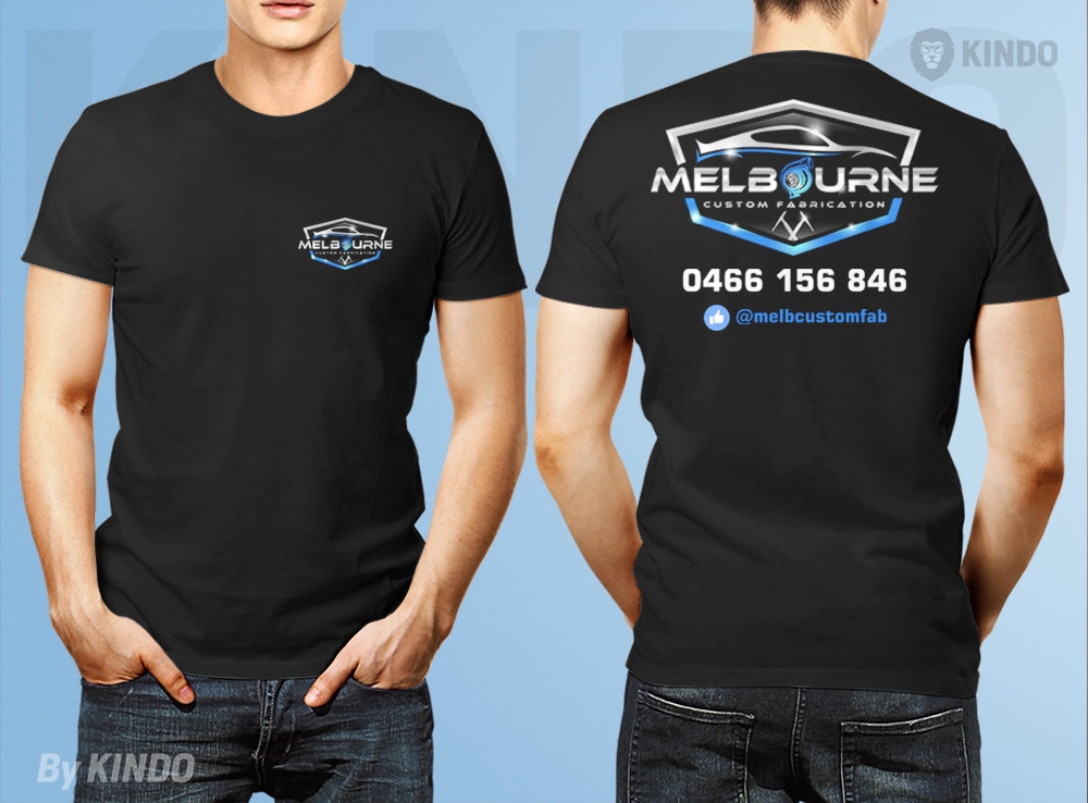 Melbourne Custom Fabrication logo design by Kindo