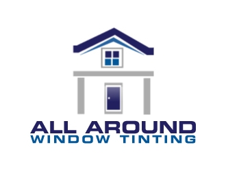 All Around Window Tinting  logo design by AamirKhan