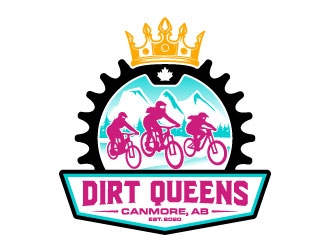 Dirt Queens logo design by daywalker