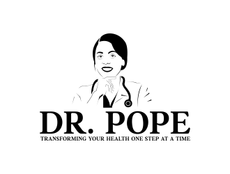 Dr. Pope logo design by giphone