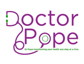 Dr. Pope logo design by kakikukeju