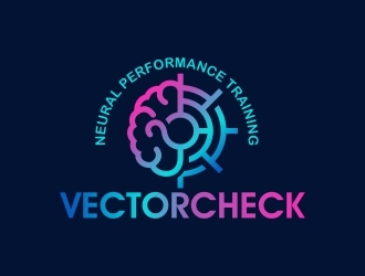 Vector Check (subtitle: Neural Performance Training) logo design by naldart