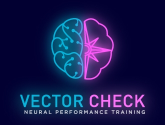 Vector Check (subtitle: Neural Performance Training) logo design by MonkDesign