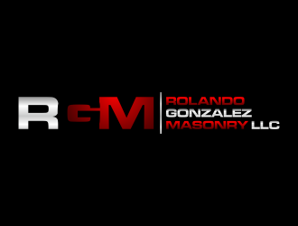 Rolando Gonzalez Masonry LLC  logo design by p0peye