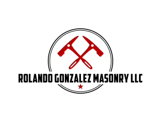 Rolando Gonzalez Masonry LLC  logo design by Gwerth