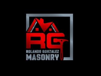 Rolando Gonzalez Masonry LLC  logo design by josephope