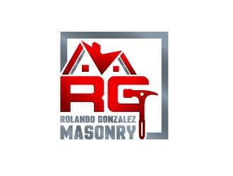 Rolando Gonzalez Masonry LLC  logo design by josephope