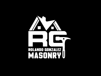 Rolando Gonzalez Masonry LLC  logo design by josephope