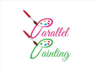 Parallel Painting logo design by CuteCreative