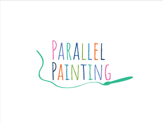 Parallel Painting logo design by CuteCreative