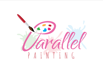 Parallel Painting logo design by CuteCreative