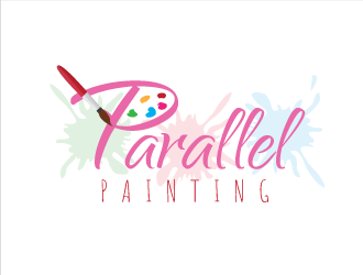 Parallel Painting logo design by CuteCreative