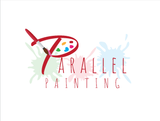 Parallel Painting logo design by CuteCreative