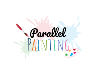 Parallel Painting logo design by CuteCreative