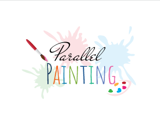 Parallel Painting logo design by CuteCreative