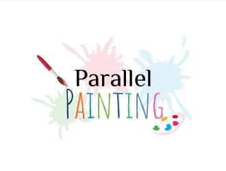 Parallel Painting logo design by CuteCreative