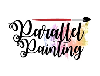 Parallel Painting logo design by kakikukeju