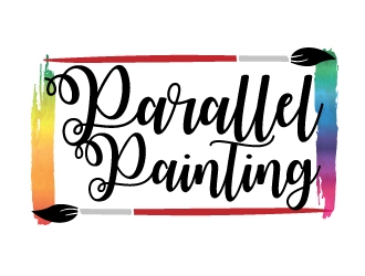 Parallel Painting logo design by kakikukeju