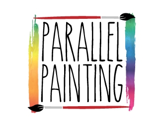 Parallel Painting logo design by kakikukeju