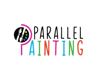 Parallel Painting logo design by Foxcody