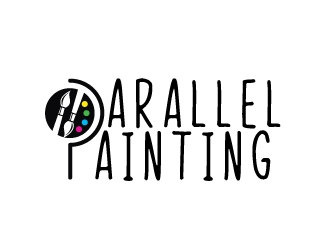 Parallel Painting logo design by Foxcody
