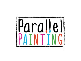 Parallel Painting logo design by Foxcody
