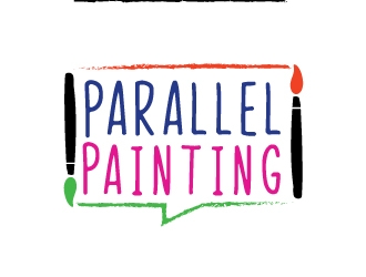 Parallel Painting logo design by Foxcody