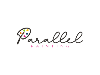 Parallel Painting logo design by Rizqy