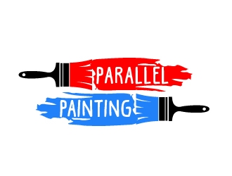 Parallel Painting logo design by AamirKhan