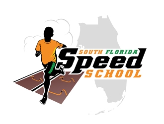 South Florida Speed School logo design by DreamLogoDesign
