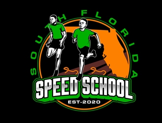 South Florida Speed School logo design by DreamLogoDesign