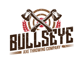 Bullseye Axe Throwing Company logo design by PRN123