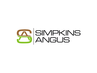 Simpkins Angus logo design by Diancox