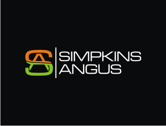 Simpkins Angus logo design by Diancox