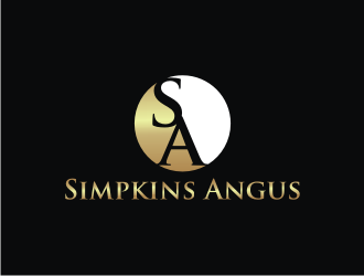 Simpkins Angus logo design by rief