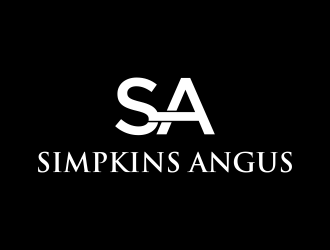 Simpkins Angus logo design by Purwoko21