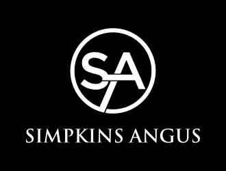 Simpkins Angus logo design by Purwoko21