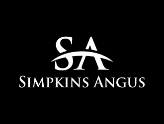 Simpkins Angus logo design by hopee