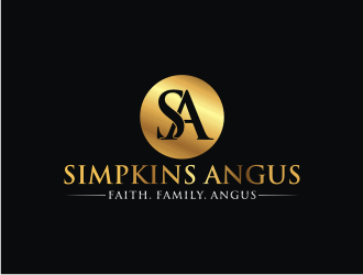 Simpkins Angus logo design by andayani*