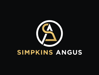 Simpkins Angus logo design by Rizqy