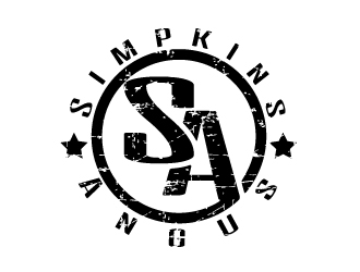 Simpkins Angus logo design by kgcreative