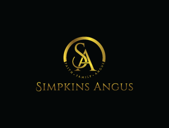 Simpkins Angus logo design by BTmont