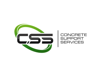 Concrete Support Services (CSS) logo design by kartjo