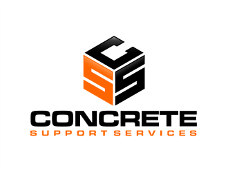 Concrete Support Services (CSS) logo design by evdesign